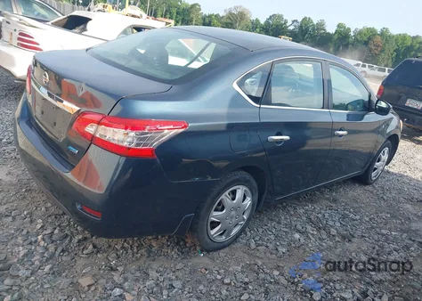 2014 Nissan Sentra S z USA, uszkodzony, nr VIN 3N1AB7AP7EL683816